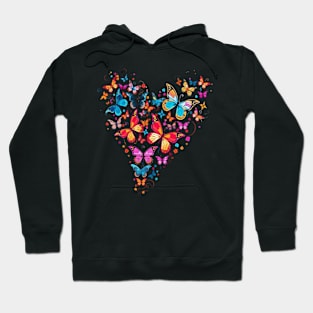 Butterfly Valentine Day Hoodie